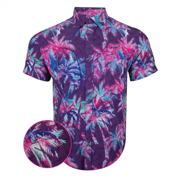 RETRO RIFLE BUTTON DOWN AK'S & VACAYS - Image 2