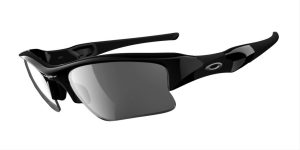 OAKLEY FLAK JACKET XLJ JET BLACK IRIDIUM LENSES