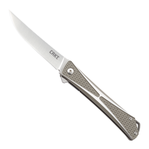 CRKT CROSSBONES SILVER KNIFE