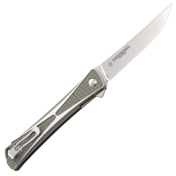 CRKT CROSSBONES SILVER KNIFE - Image 2