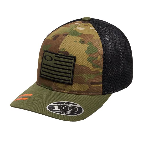 OAKLEY SI MULTICAM FLAG 110 SNAPBCK CAP