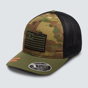 OAKLEY SI MULTICAM FLAG 110 SNAPBCK CAP