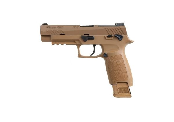 SIG SAUER P320 9MM 4.7IN M17 COYOTE NS W/R2 PLAT