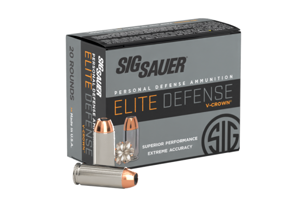 SIG SAUER AMMO 10MM 180GR ELITE VCROWN JHP BOX/20