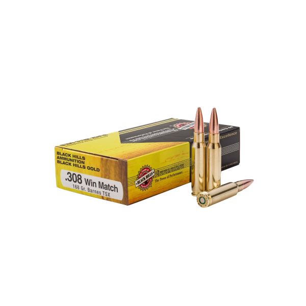 BLACKHILLS 308 168 GR BARNES TSX 20RD BOX