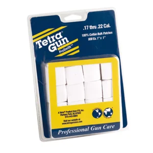 TETRA PROSMITH COTTON CLEANING PATCHES .243CAL/7M