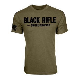BLACK RIFLE COFFEE CO VINTAGE LOGO T-SHIRT