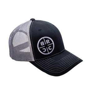BLACK RIFLE COFFEE CO RETICLE LOGO HAT GRAY MESH