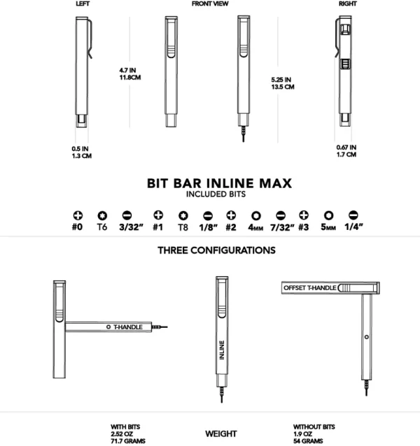 BIGI BIT BAR INLINE MAX TOOL - Image 3