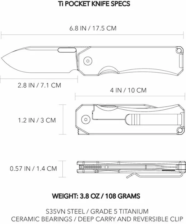 BIGI TI POCKET KNIFE - Image 2