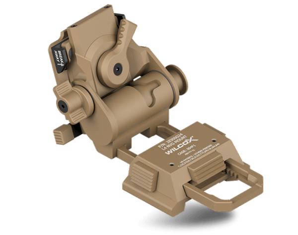 WILCOX G24 BREAKAWAY NVG HELMET BASE/MAGNET MOUNT
