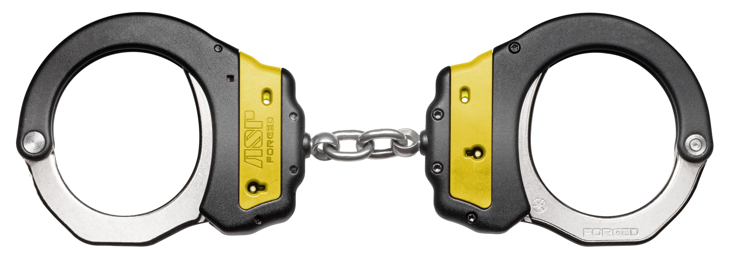 ASP IDENTIFIER STEEL CHAIN ULTRA CUFFS YELLOW