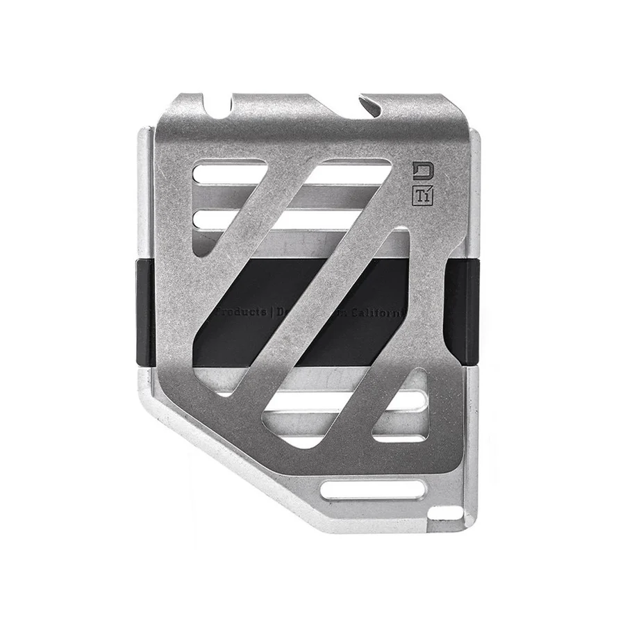 DANGO MC01 TITANIUM MONEY CLIP SATIN SILVER