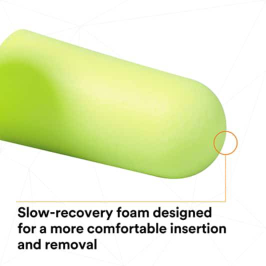 3M™ EARSOFT™ YELLOW NEONS™ EARPLUGS 312-1250 UNCOR - Image 4