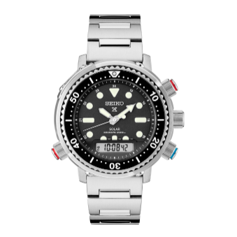 SEIKO SOLAR ANALOGDIGITAL DIVER'S WATCH HARDLEX 20
