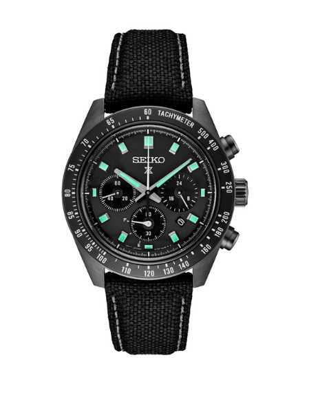 SEIKO SPEEDTIMER SOLAR CHRONOGRAPH WATCH CURVED SA