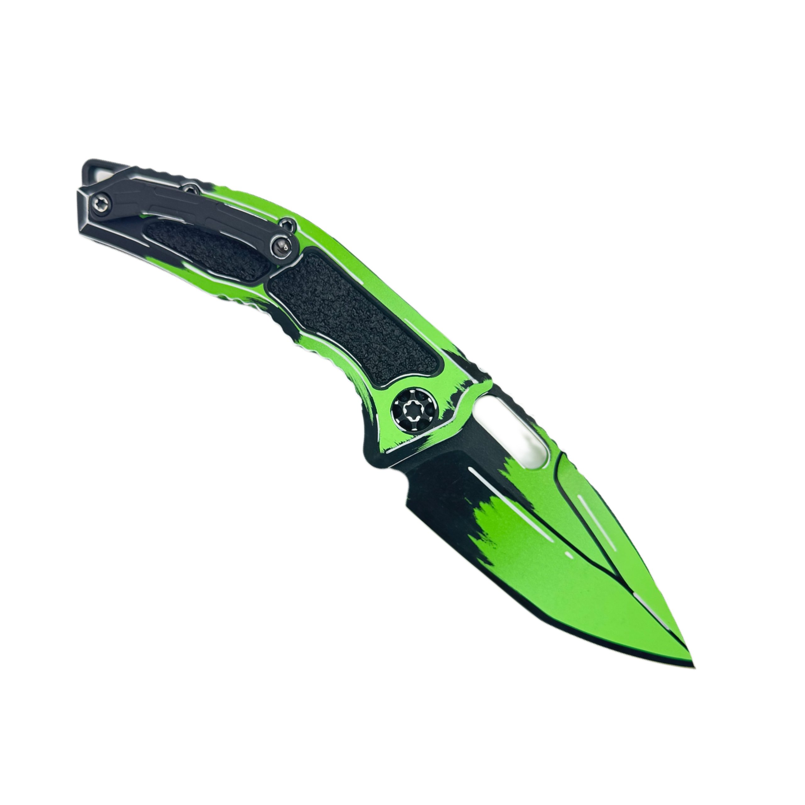 HERETIC MEDUSA AUTOMATIC TANTO CEL SHADE TOXIC GRE