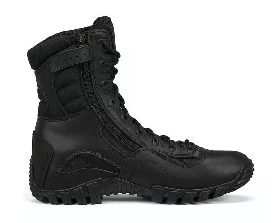 BELLEVILLE KHYBER HOT WEATHER ZIP BOOT BLACK