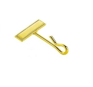 HWC SECURITY OFFICER GOLD PLATED WHISTLE HOOKS (12