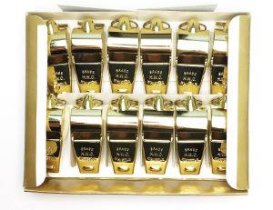 HWC POLICE GOLD PLATED BRASS WHISTLE (12 PACK)